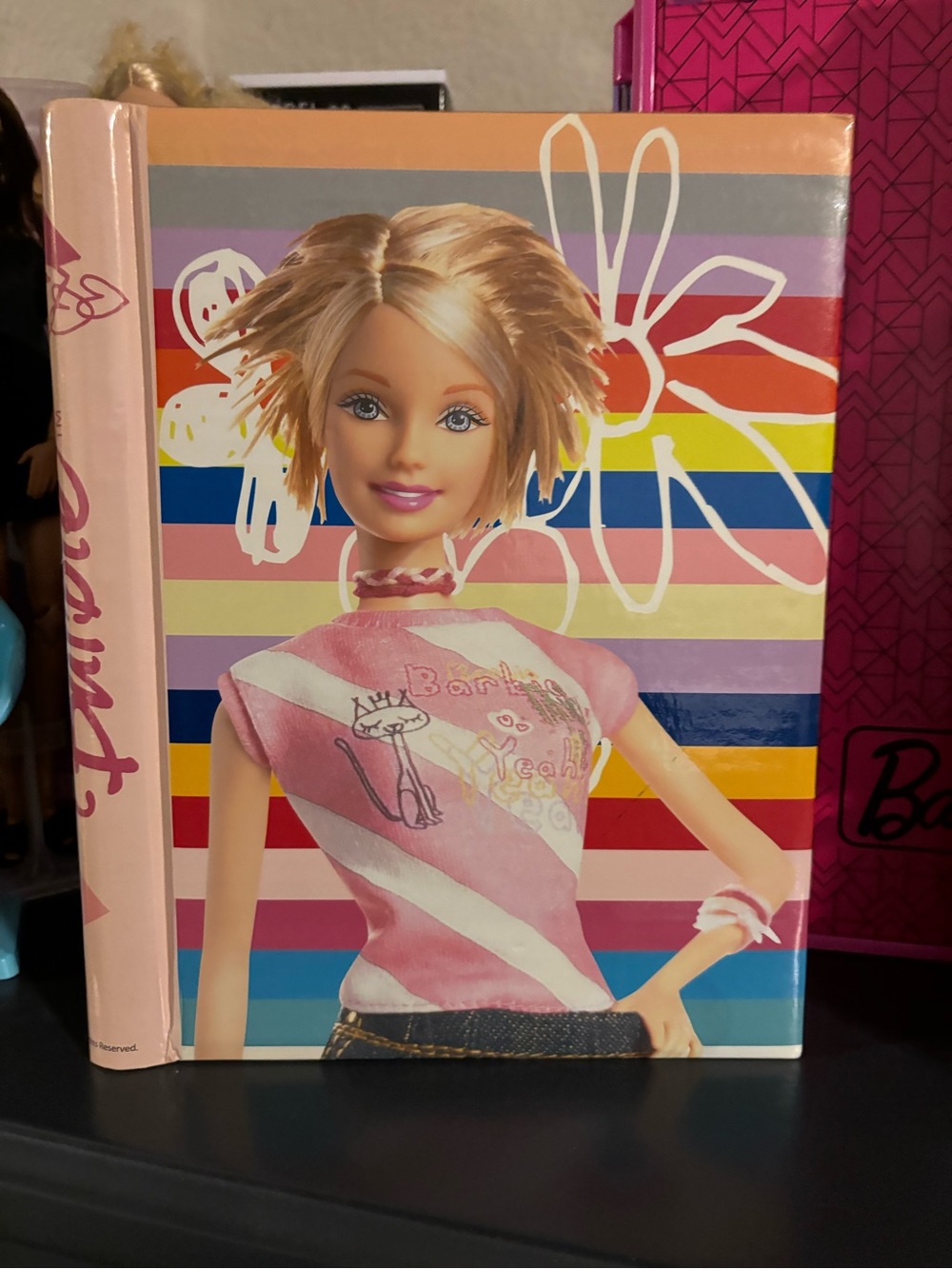 Vintage Barbie photo album